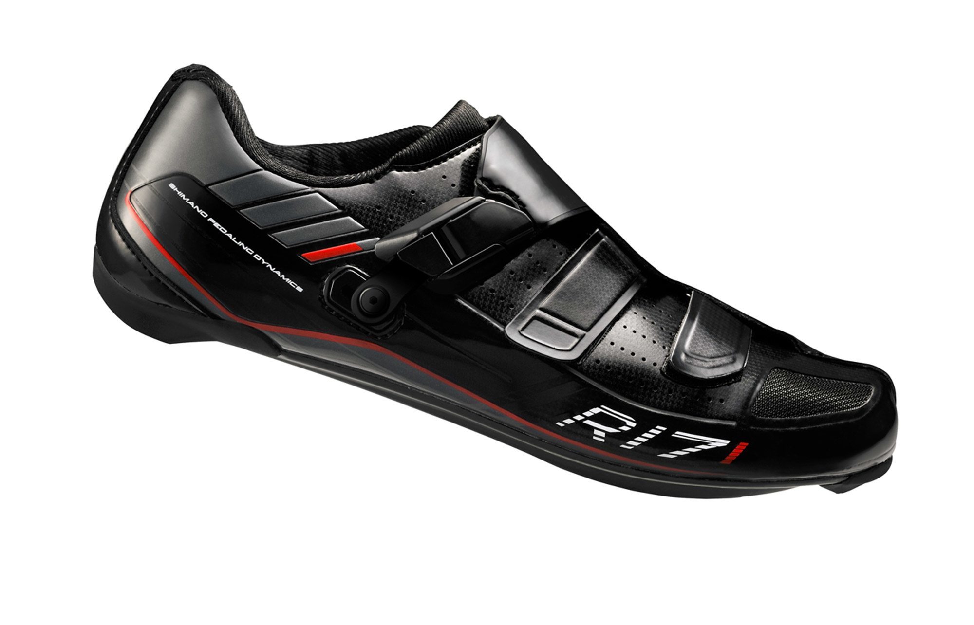 Black/White Eu 47 Wide » Shimano SH-R171W SPD-SL Cycling Shoes 