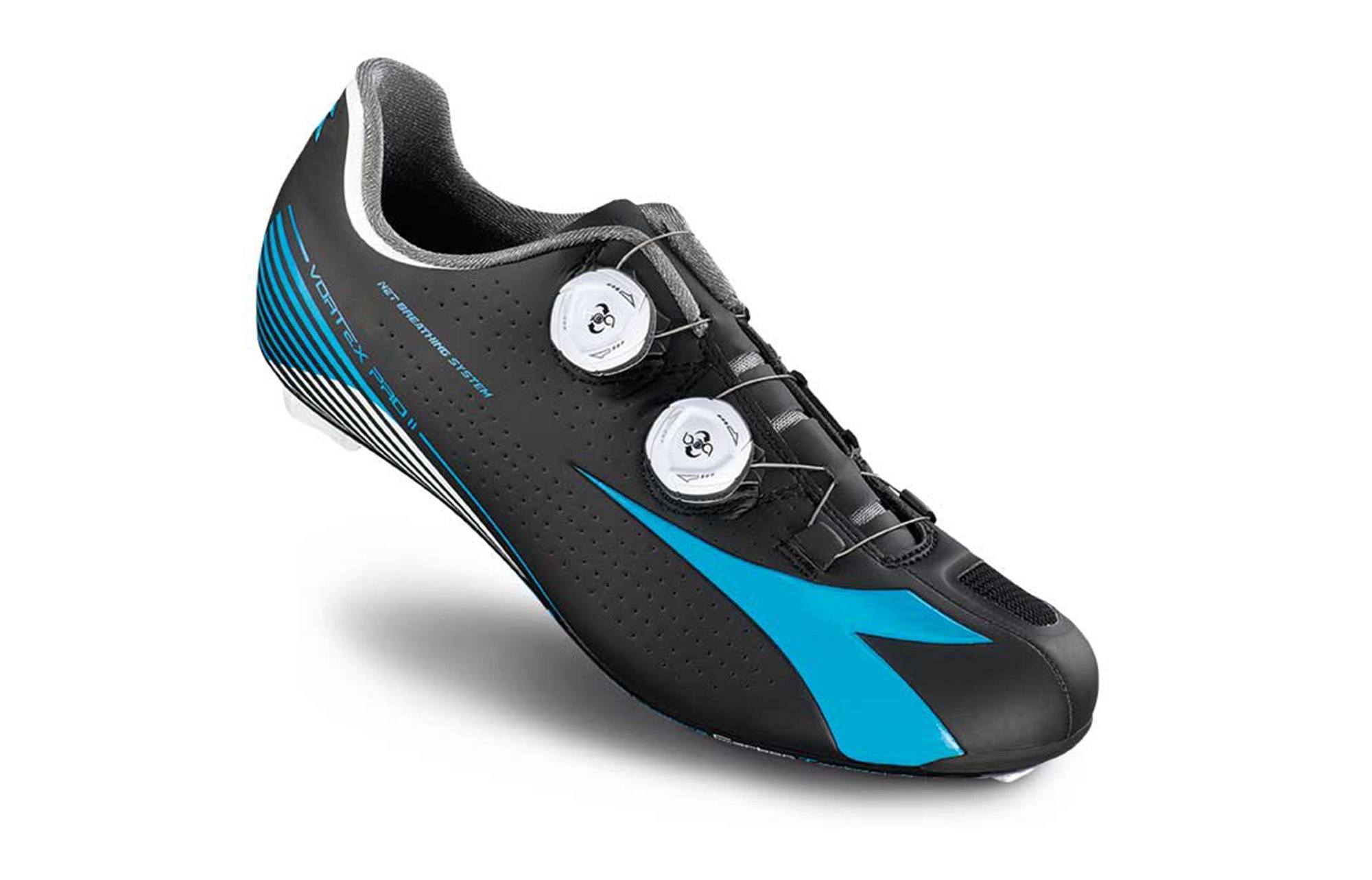 Diadora X-Vortex Pro Mountain bike SPD Shoes Black/Yellow EU 44 US 10 