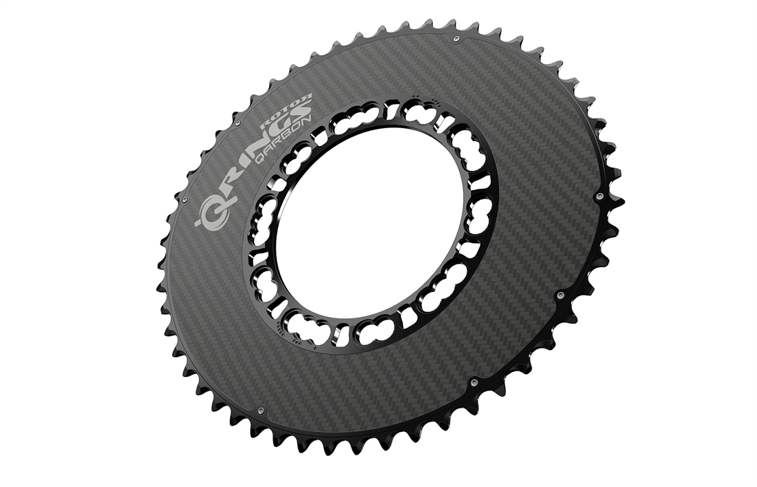 koud component Goederen Rotor Q-Rings QCarbon 110bcd Outer Chainring | R&A Cycles