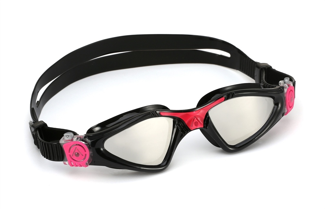 Aqua Sphere Ladies Kayenne Swimming Triathlon Goggles NEW Pink Clear Anti Fog 